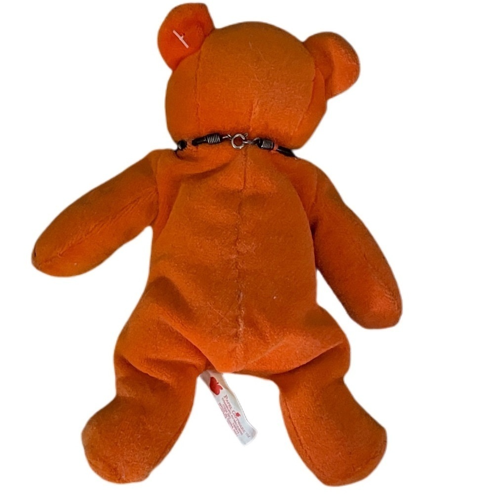 PAPEL GIFTWARES & COLLECTABLES GROOVY BEANBAG Orange Bear VINTAGE - Picture 3 of 13